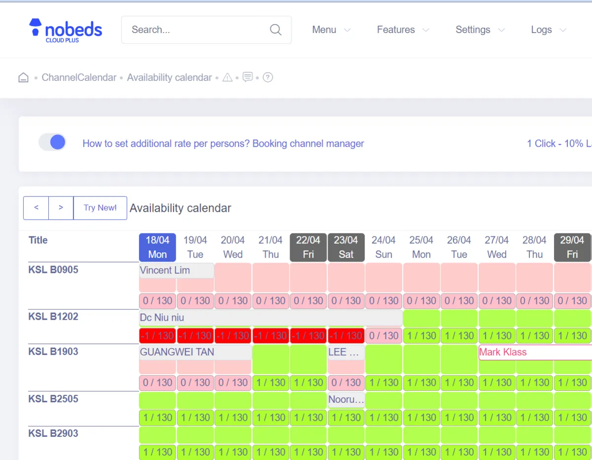 Wie man Überbuchungen reduziert