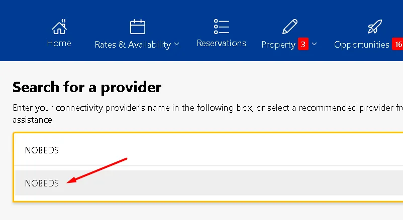 Channel Manager Sync Status