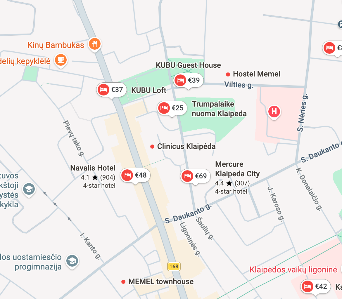 Google Maps Listing Search