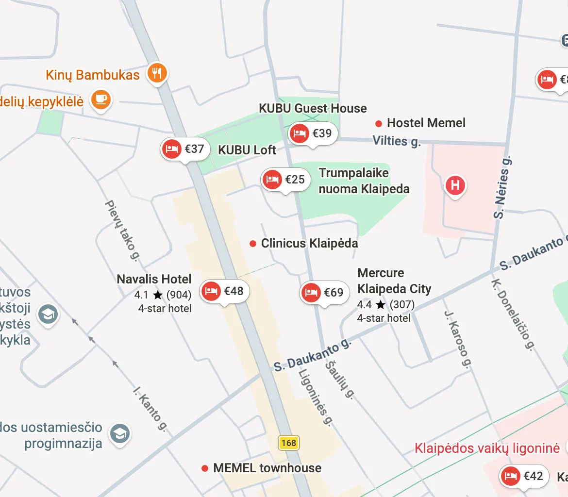 Google Maps Listing Search