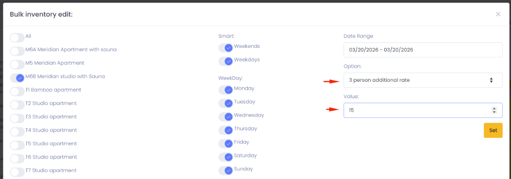Step 4 — Set Value