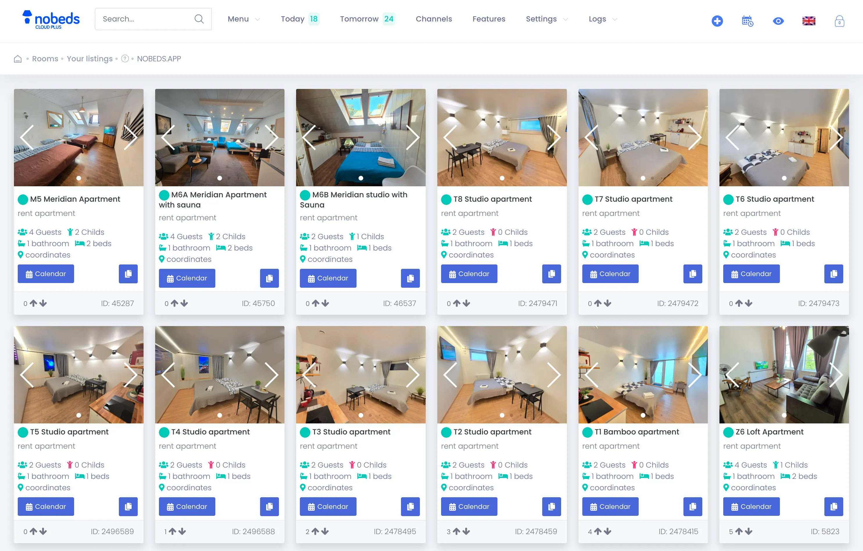 Kurzzeitvermietungs-Dashboard