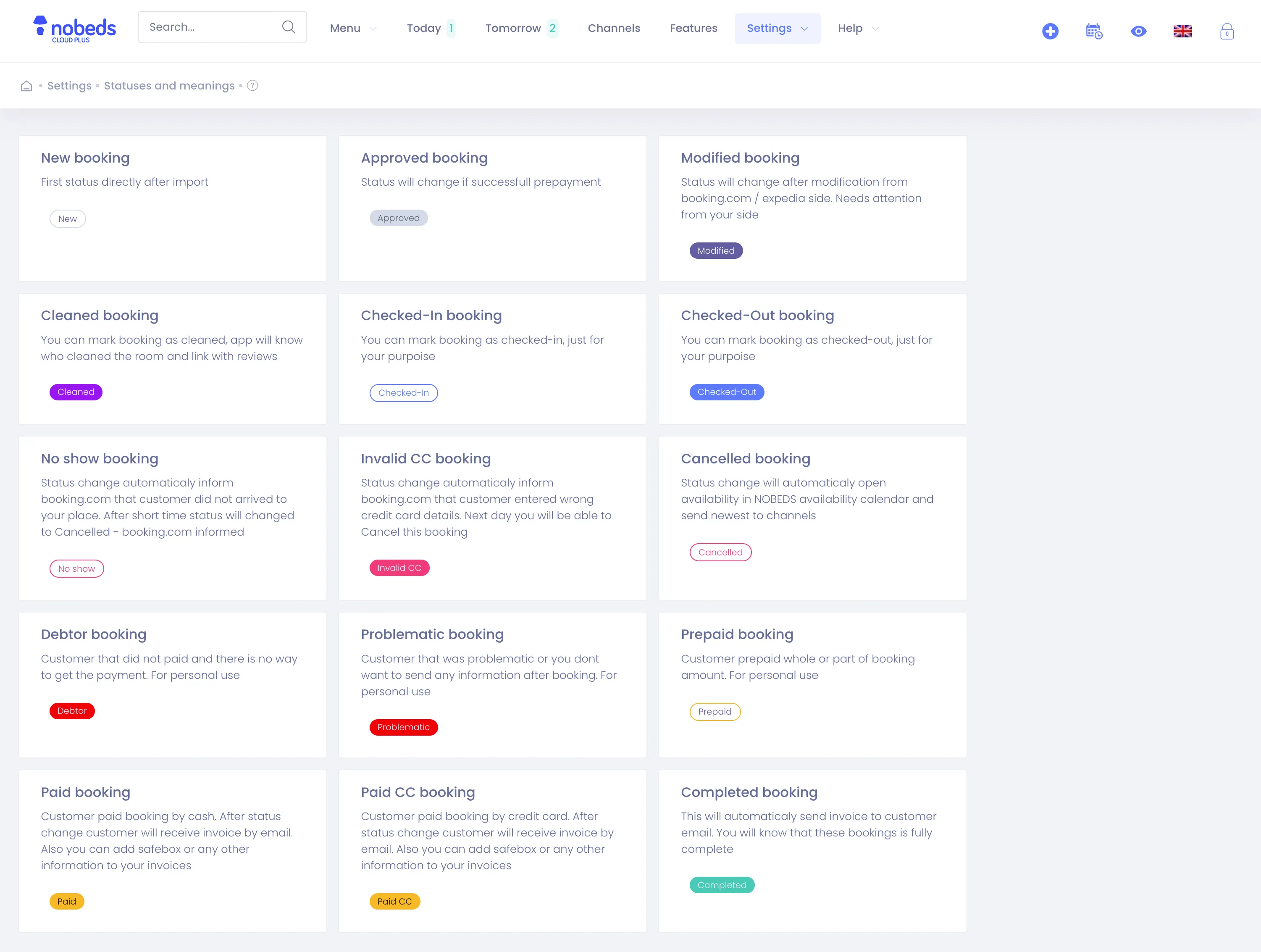 Calendar Color Options